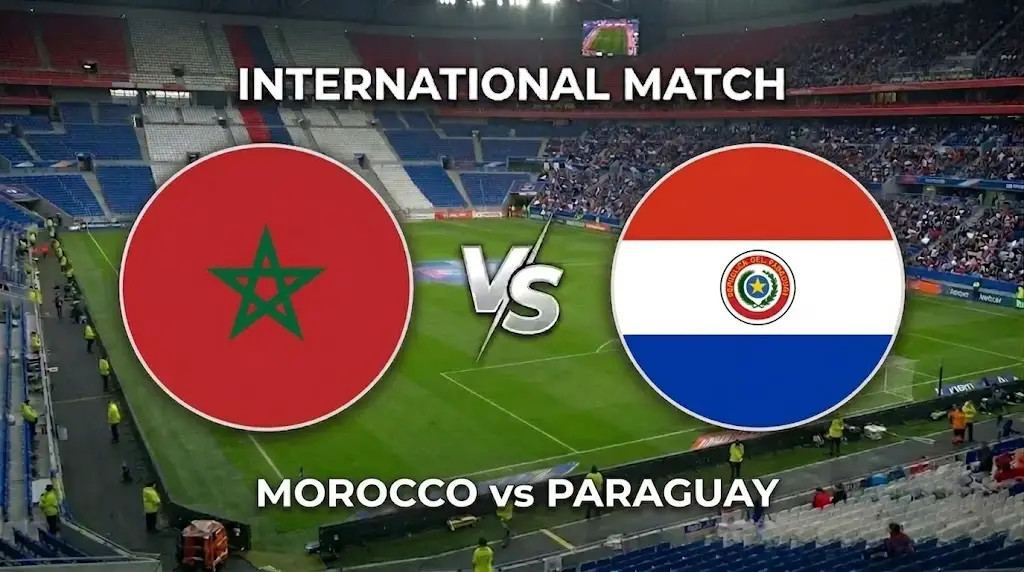 أين يمكنني مشاهدة المغرب ضد باراغواي؟