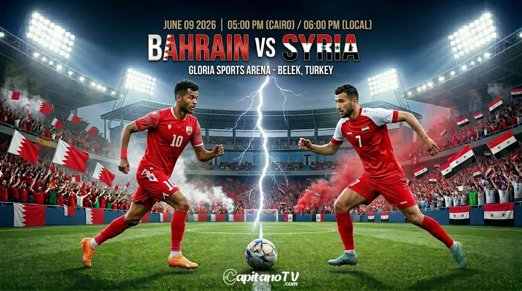 مباراة البحرين ضد سوريا