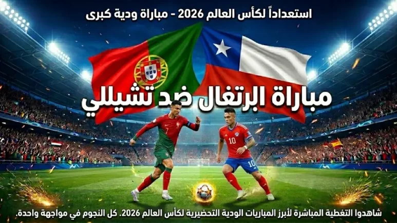 مباراة البرتغال ضد تشيلي
