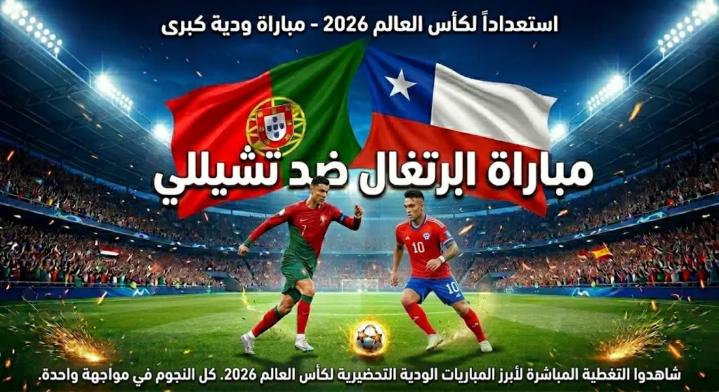 مباراة البرتغال ضد تشيلي