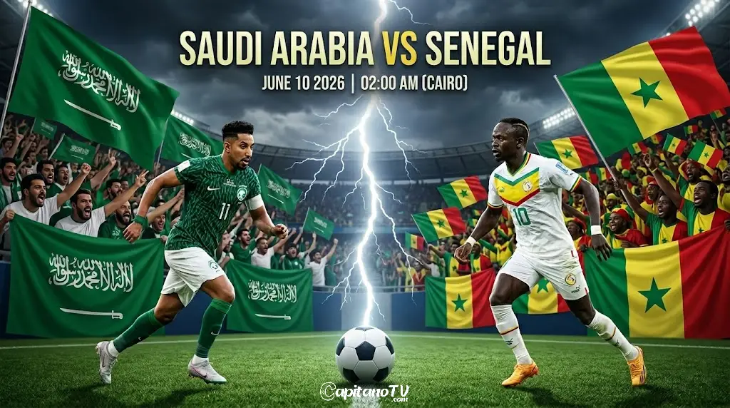 مباراة السعودية ضد السنغال