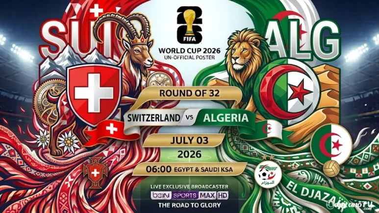 مشاهدة الجزائر ضد سويسرا أونلاين