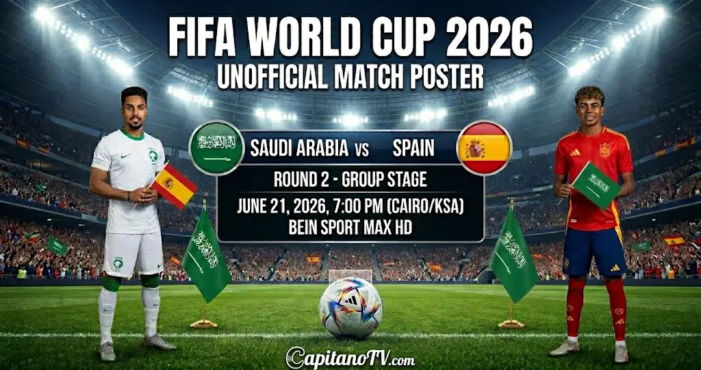 مشاهدة إسبانيا ضد السعودية