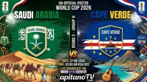 مشاهدة السعودية ضد الرأس الأخضر