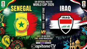 مباراة السنغال ضد العراق