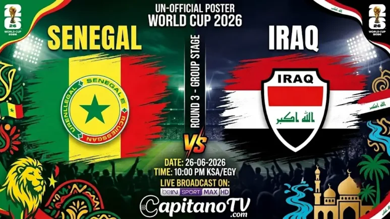 مباراة السنغال ضد العراق