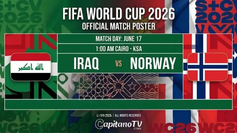 مشاهدة العراق ضد النرويج أونلاين