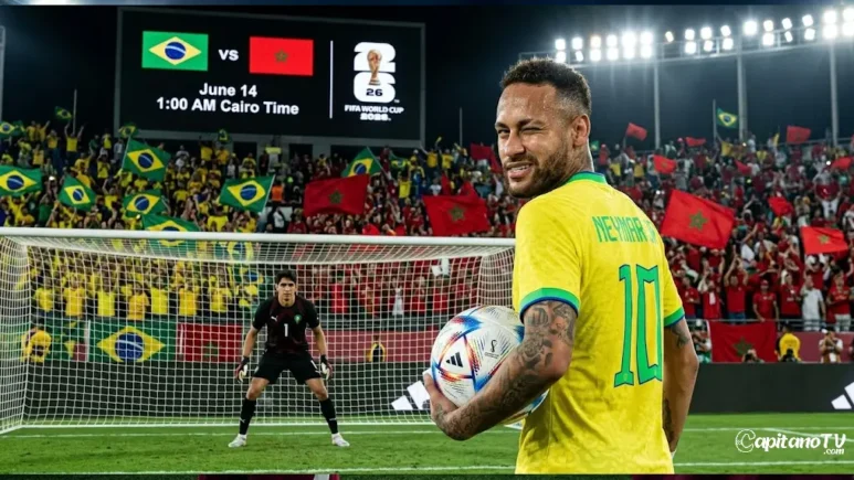 مشاهدة المغرب ضد البرازيل