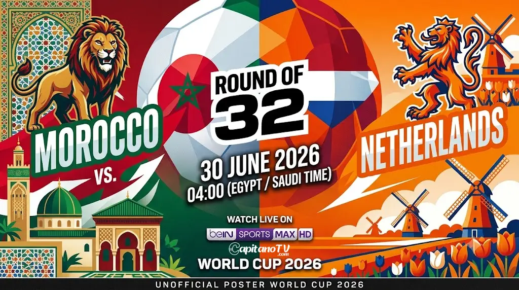مشاهدة المغرب ضد هولندا