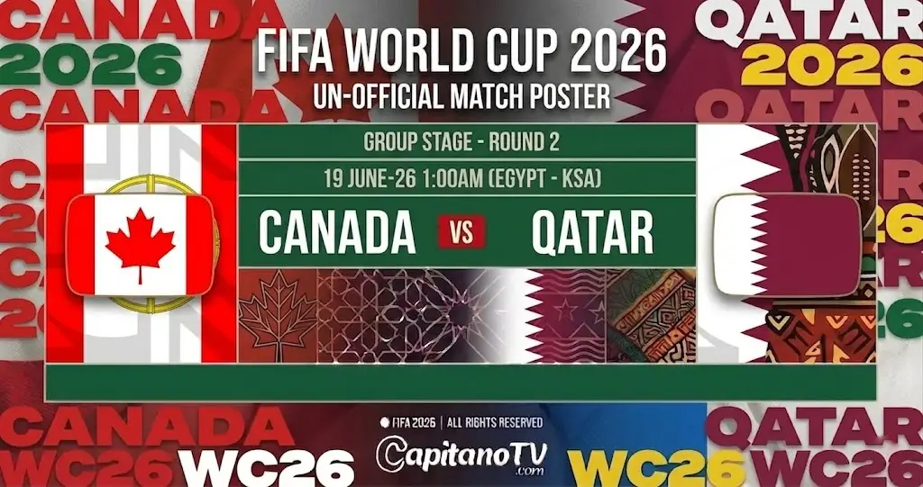 مشاهدة قطر ضد كندا