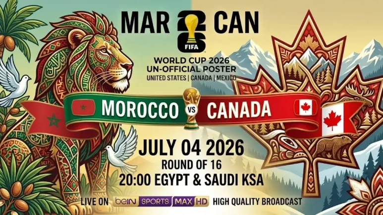 مشاهدة المغرب ضد كندا أونلاين